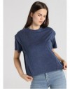 SANDRA-ROSIE Camiseta Manga Corta Pliegu