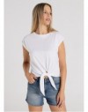 JUNCAL-MARCEL Camiseta Detalle Nudo