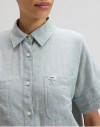 SS LOOSE UTILITY SHIRT DESERT SAGE, S