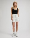 STELLA SHORT POWDER WHITE, 28