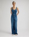 CUT OUT JUMPSUIT BLUE ARROW, S