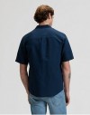 SS LEE SHIRT RIVET NAVY, XXL
