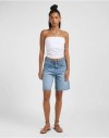 TUBE TOP BRIGHT WHITE, L