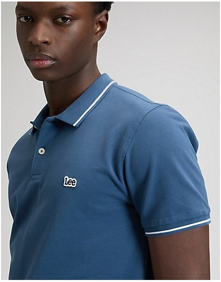 PIQUE POLO ACADEMY BLUE, L
