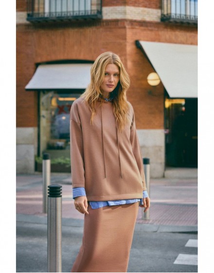 CONJUNTO SUDADERA FALDA