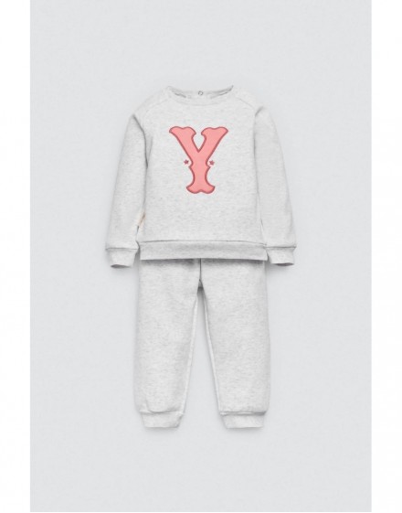 CONJUNTO BEBÉ MANGA LARGA