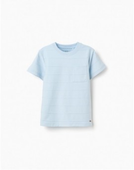 3107783801-PK9 TSHIRT SS JACQUARD LIGHT