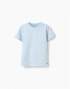 3107783801-PK9 TSHIRT SS JACQUARD LIGHT