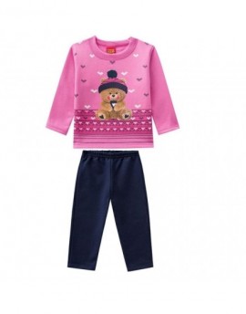 CONJUNTO OSITO CORAZONES