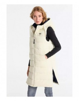 SILVINA-IAN Chaleco Puffer Con Capucha