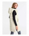 SILVINA-IAN Chaleco Puffer Con Capucha