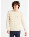 JON-RAVEN Jersey Cuello Caja Punto Cable