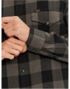CLEAN WESTERN SHIRT STATIC GRAY, M