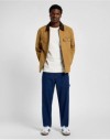 QUILTED WORKWEAR JACKET GLAZED GING, L