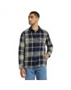 FLAP POCKET OVERSHIRT NAVY, M