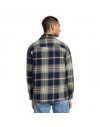 FLAP POCKET OVERSHIRT NAVY, M
