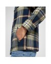 FLAP POCKET OVERSHIRT NAVY, M