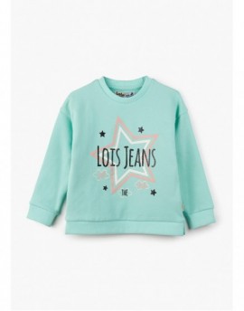 SUDADERA APERTURA LATERAL PRINT ESTRELLS