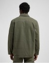 QUILTED WORKWEAR JACKET OAK MOSS