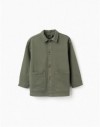 31077079009028-JACKET TWILL, DARK GREEN,