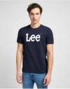 LEE WOBBLY LOGO TEE NAVY DROP HOMBRE