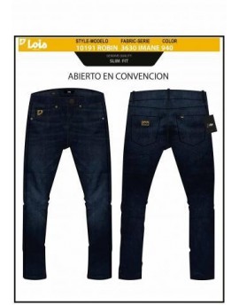 ROBIN-IMANE Jeans Slim Tiro Medio