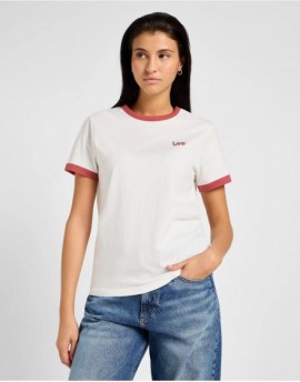 CAMISETA RINGER TEE ECRY LEE