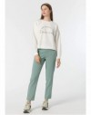 Pantalón Skinny con Pliegues Raven