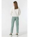 Pantalón Skinny con Pliegues Raven