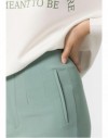 Pantalón Skinny con Pliegues Raven